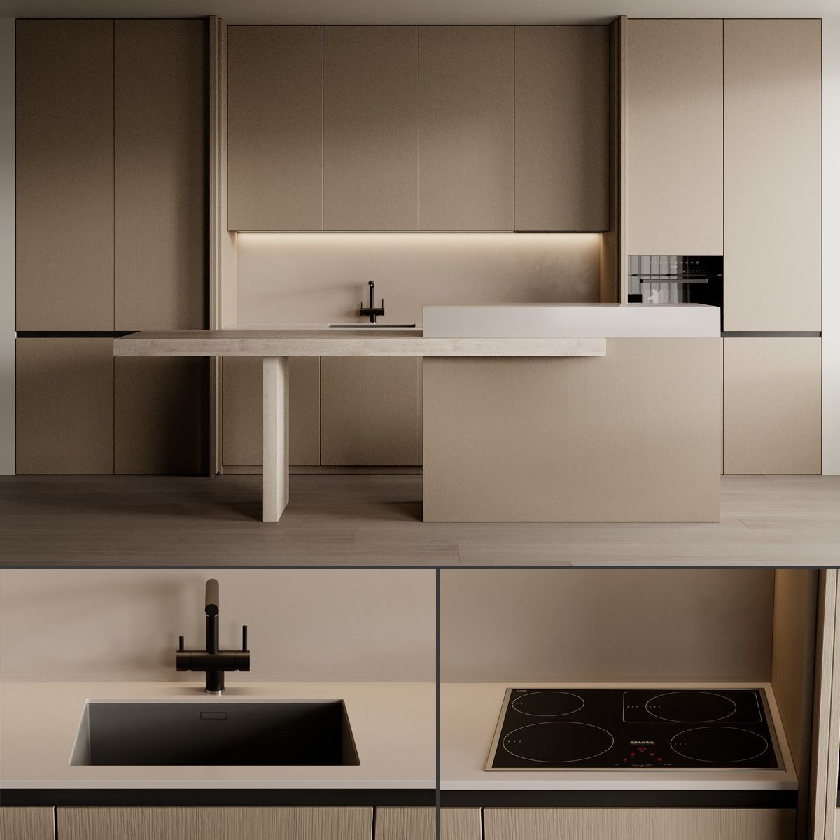 Kitchen 30 3D model_1