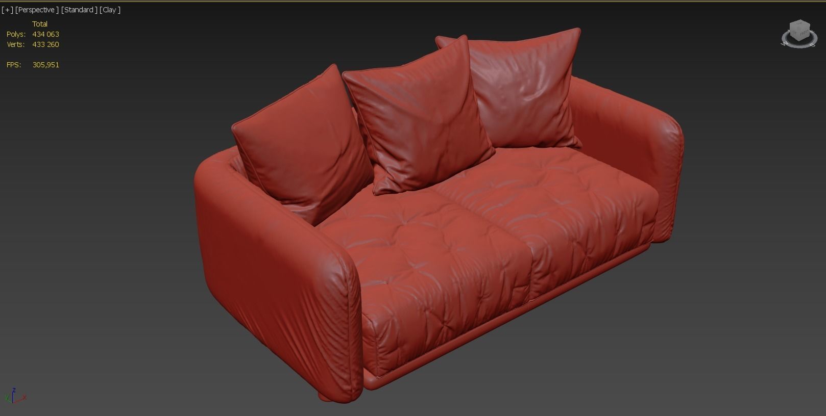 Sofa MariOlli Haley 3D model_3