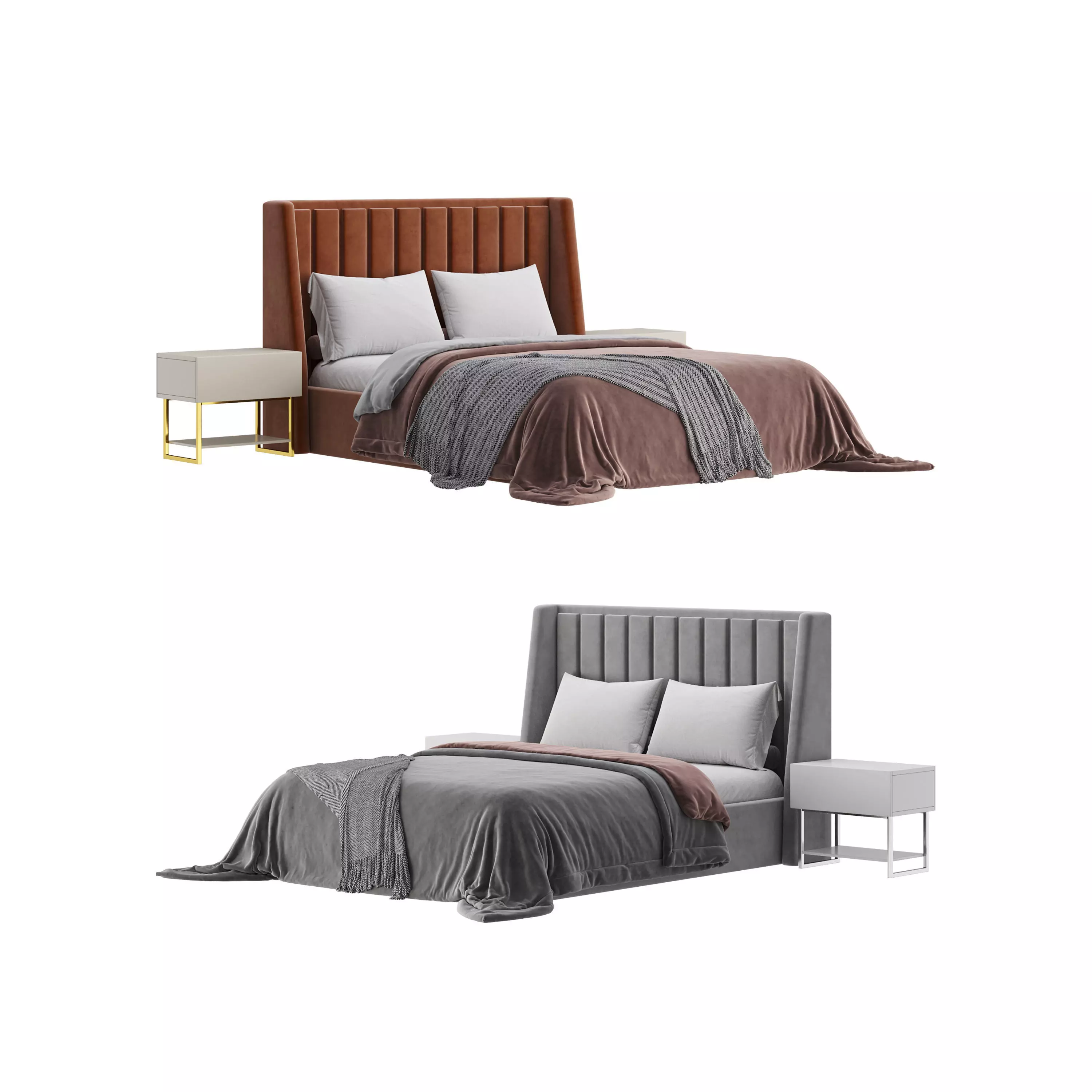 Guiller II Bed 3D model_0