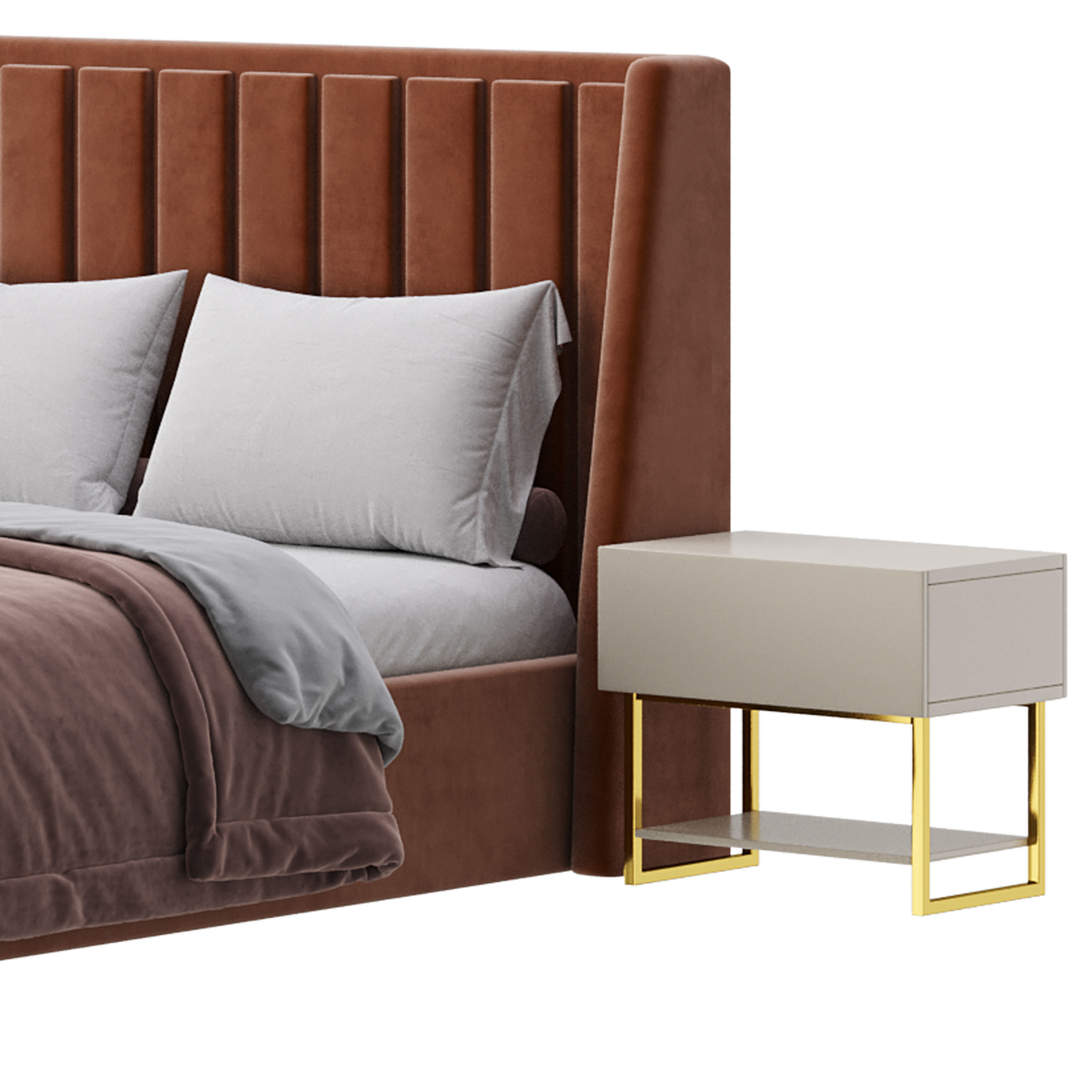 Guiller II Bed 3D model_14