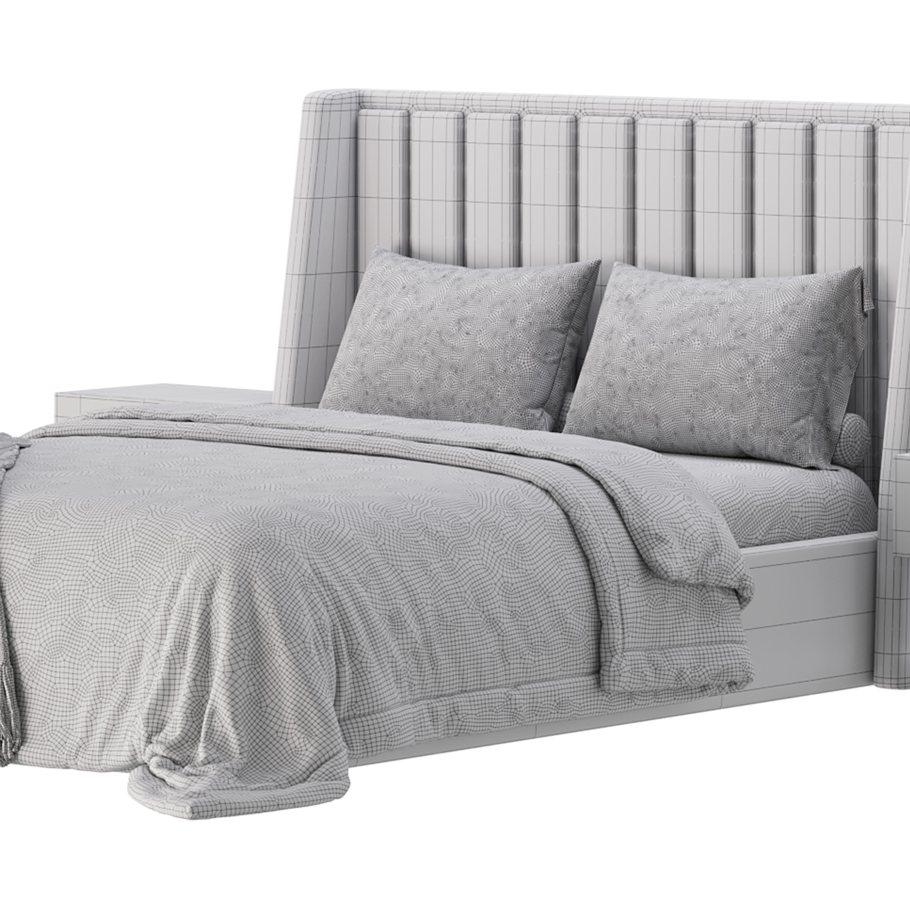 Guiller II Bed 3D model_21