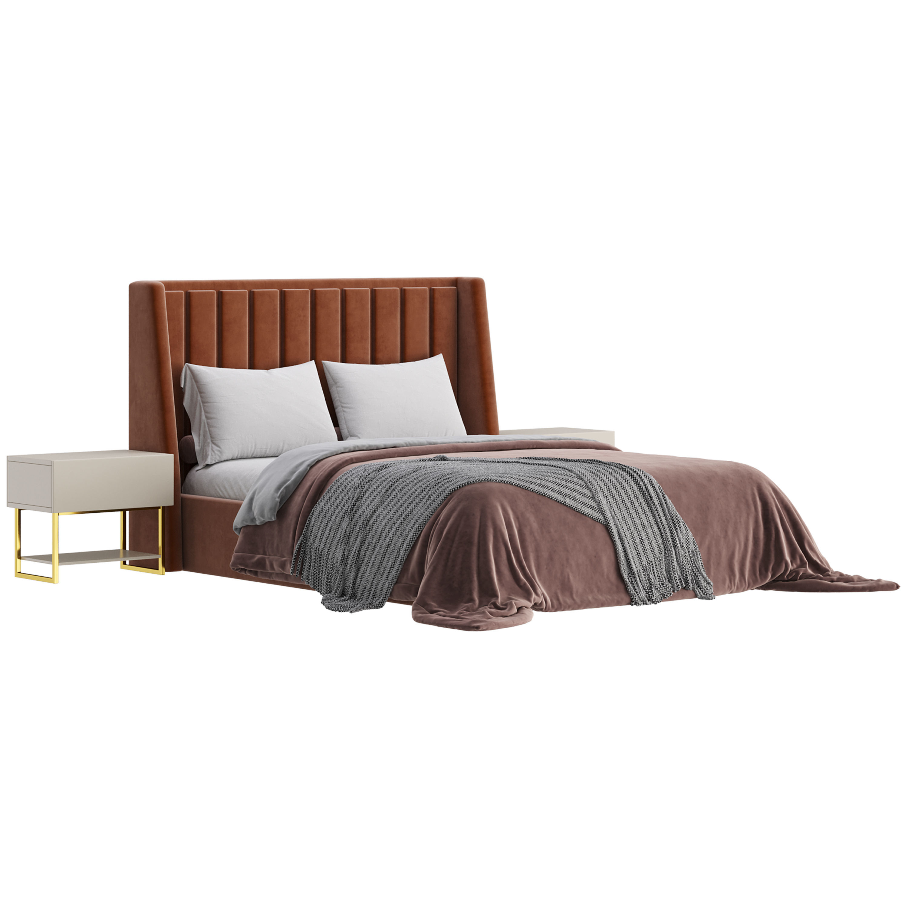 Guiller II Bed 3D model_8