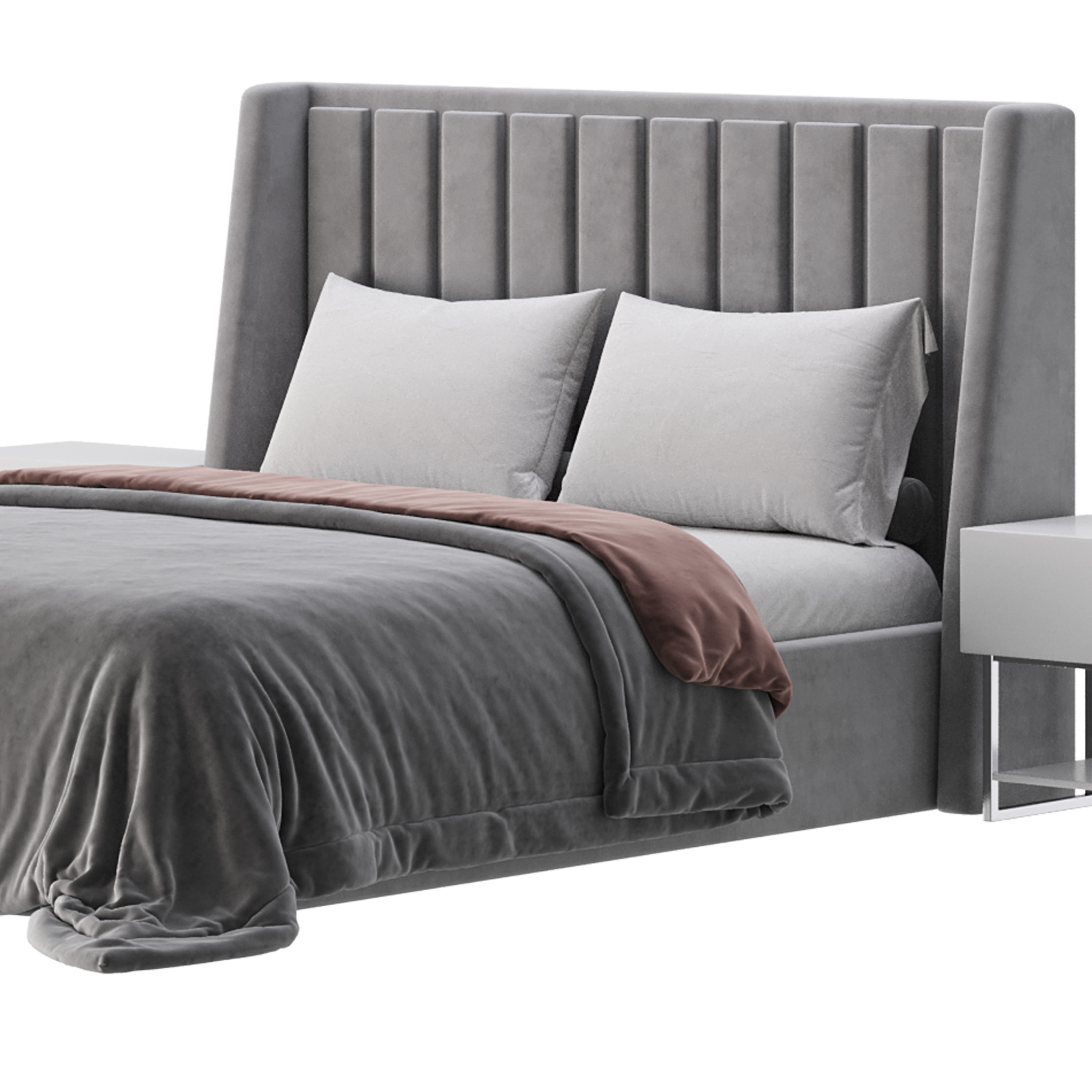 Guiller II Bed 3D model_11