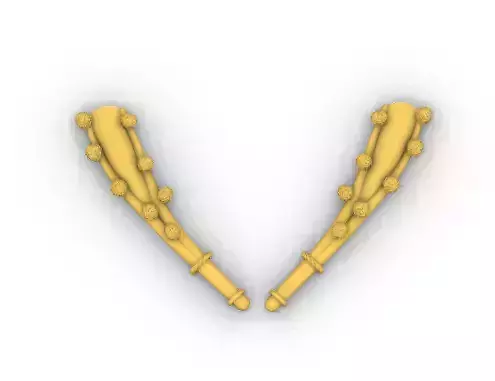 Pollen candongas 3D print model