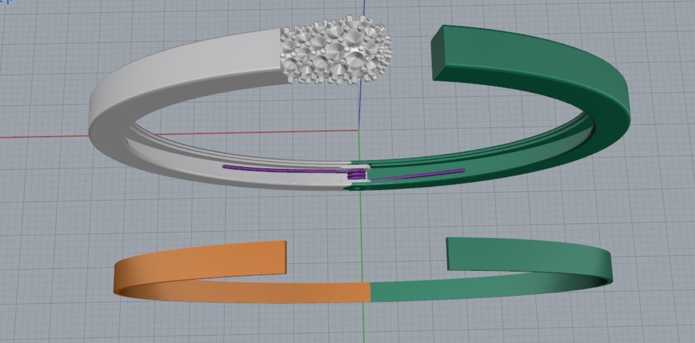 match bracelet size 20 3D print model_12