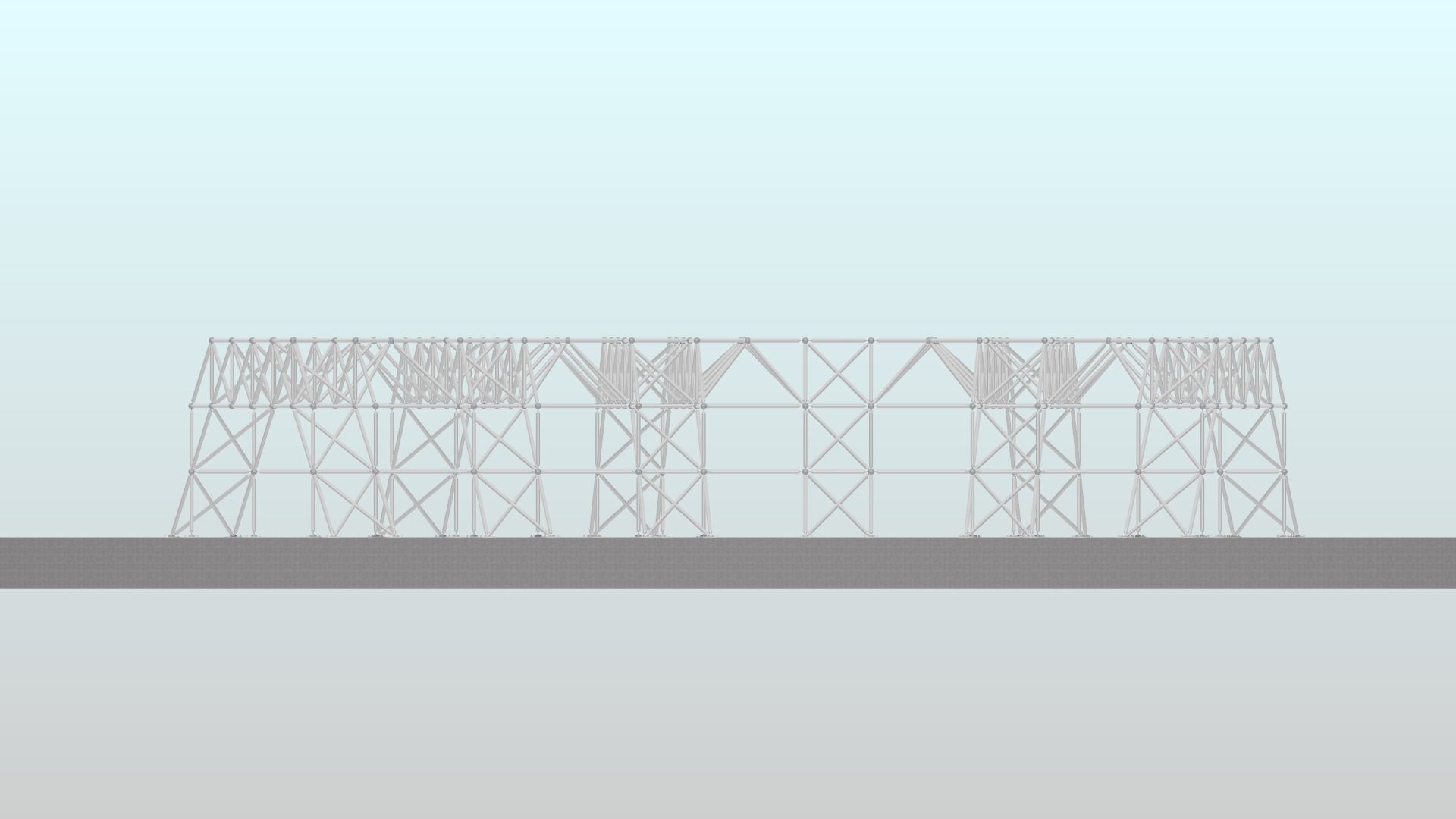 Optimal Truss Model 02 3D model_11