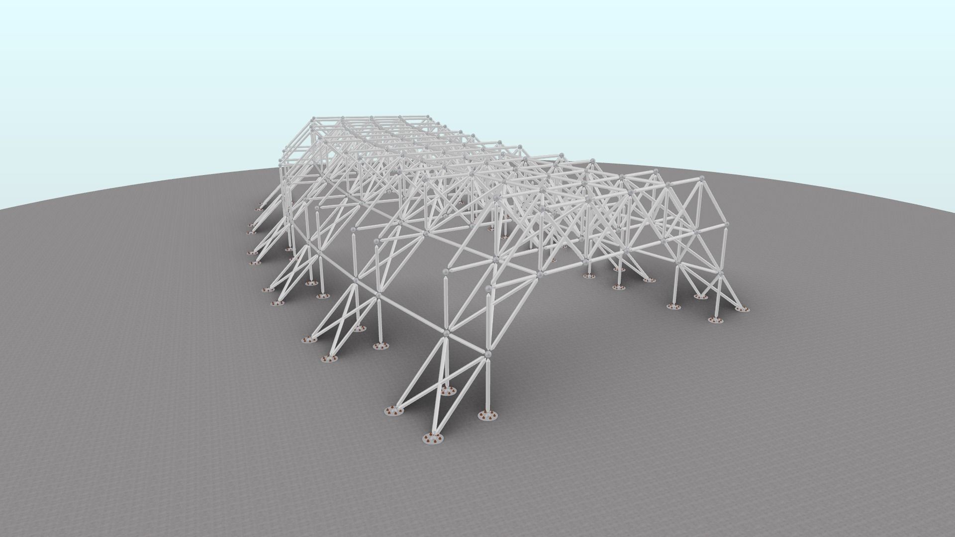 Optimal Truss Model 02 3D model_1