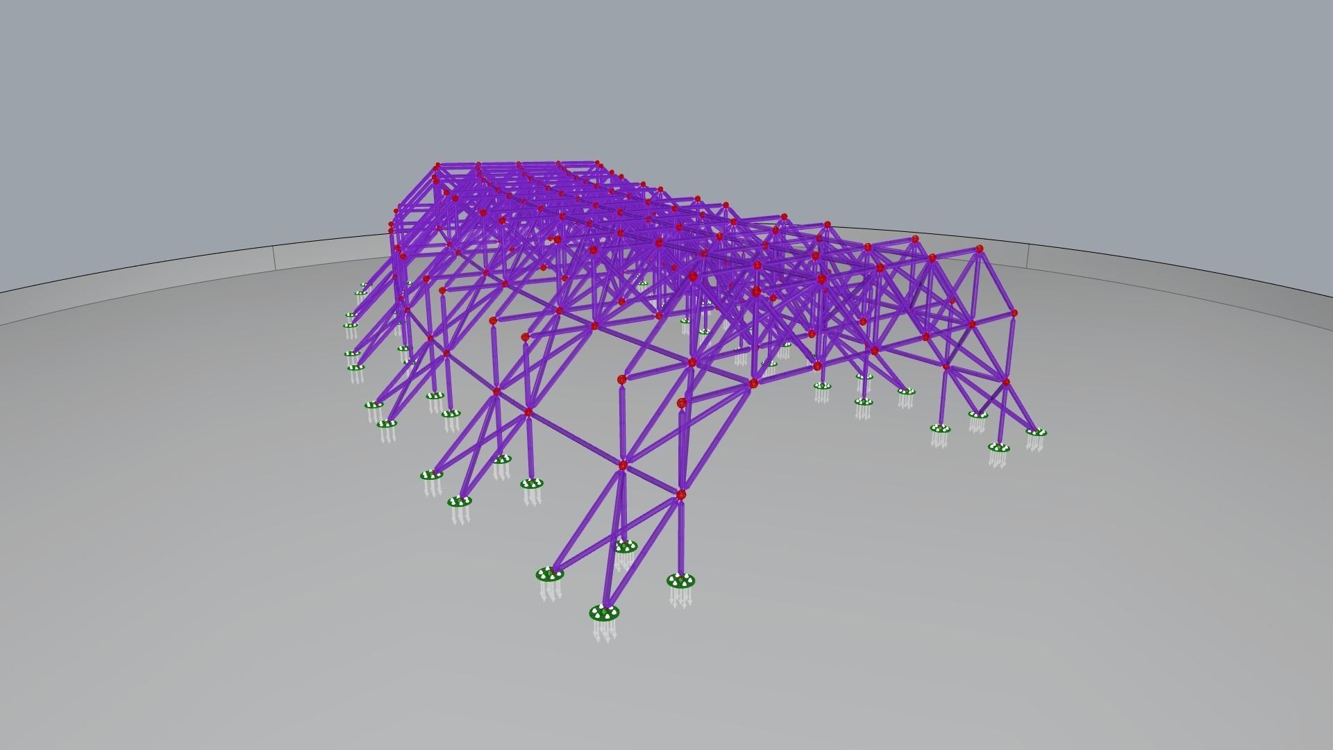 Optimal Truss Model 02 3D model_13