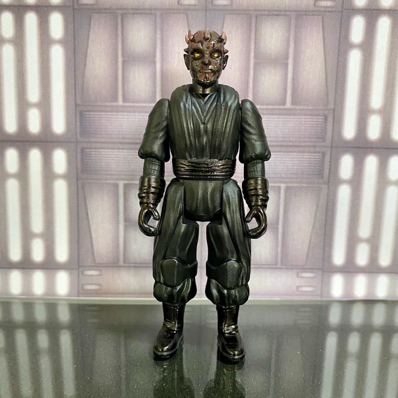 Darth maul episode i star wars vintage toy kenner 3D print model_2