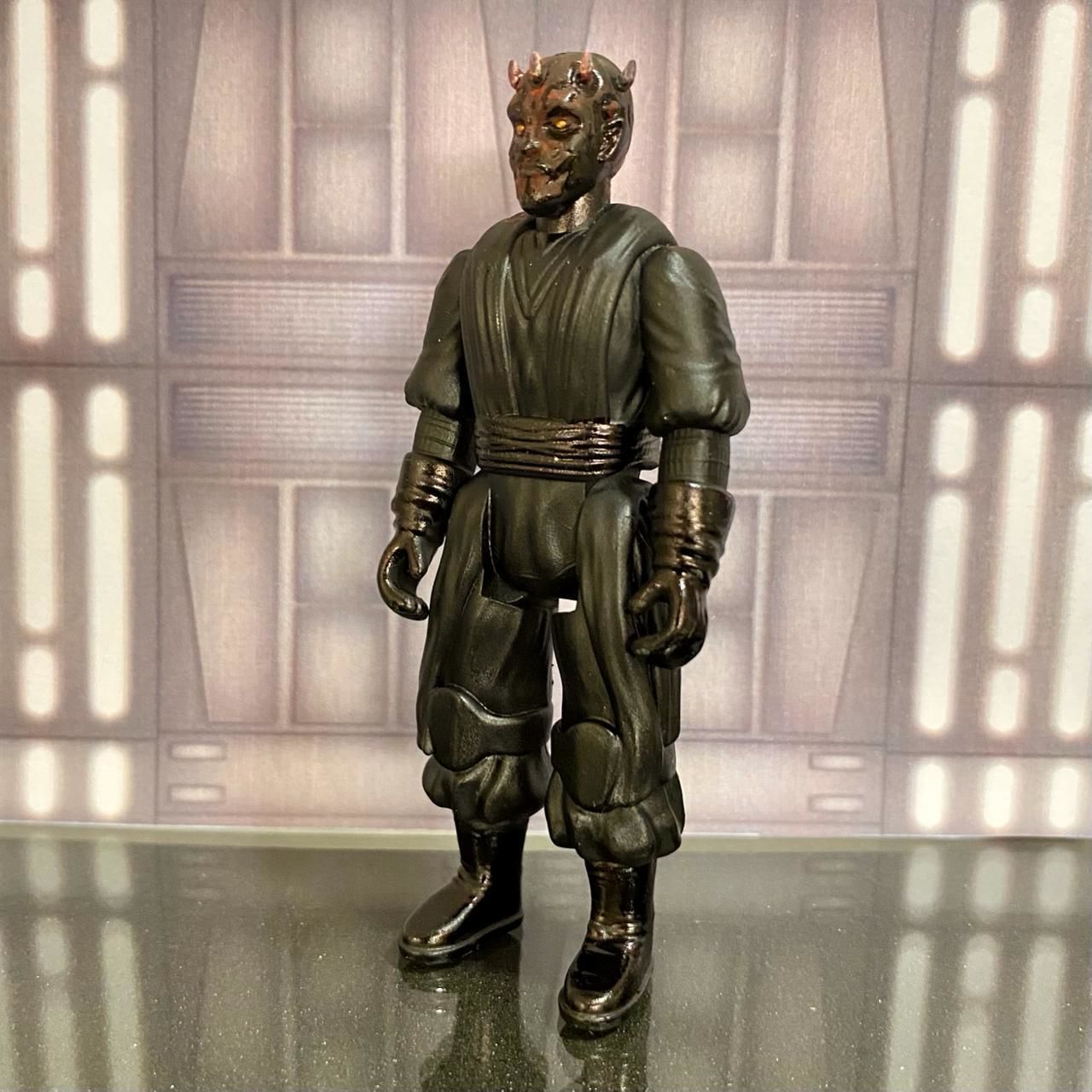 Darth maul episode i star wars vintage toy kenner 3D print model_3
