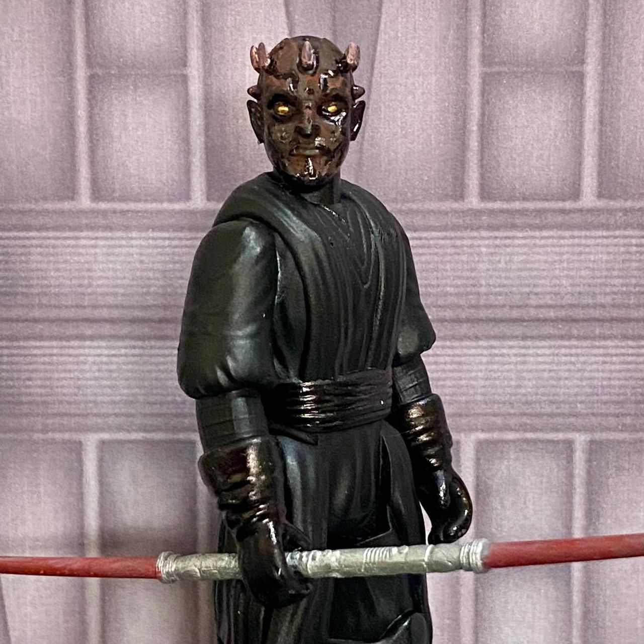 Darth maul episode i star wars vintage toy kenner 3D print model_5