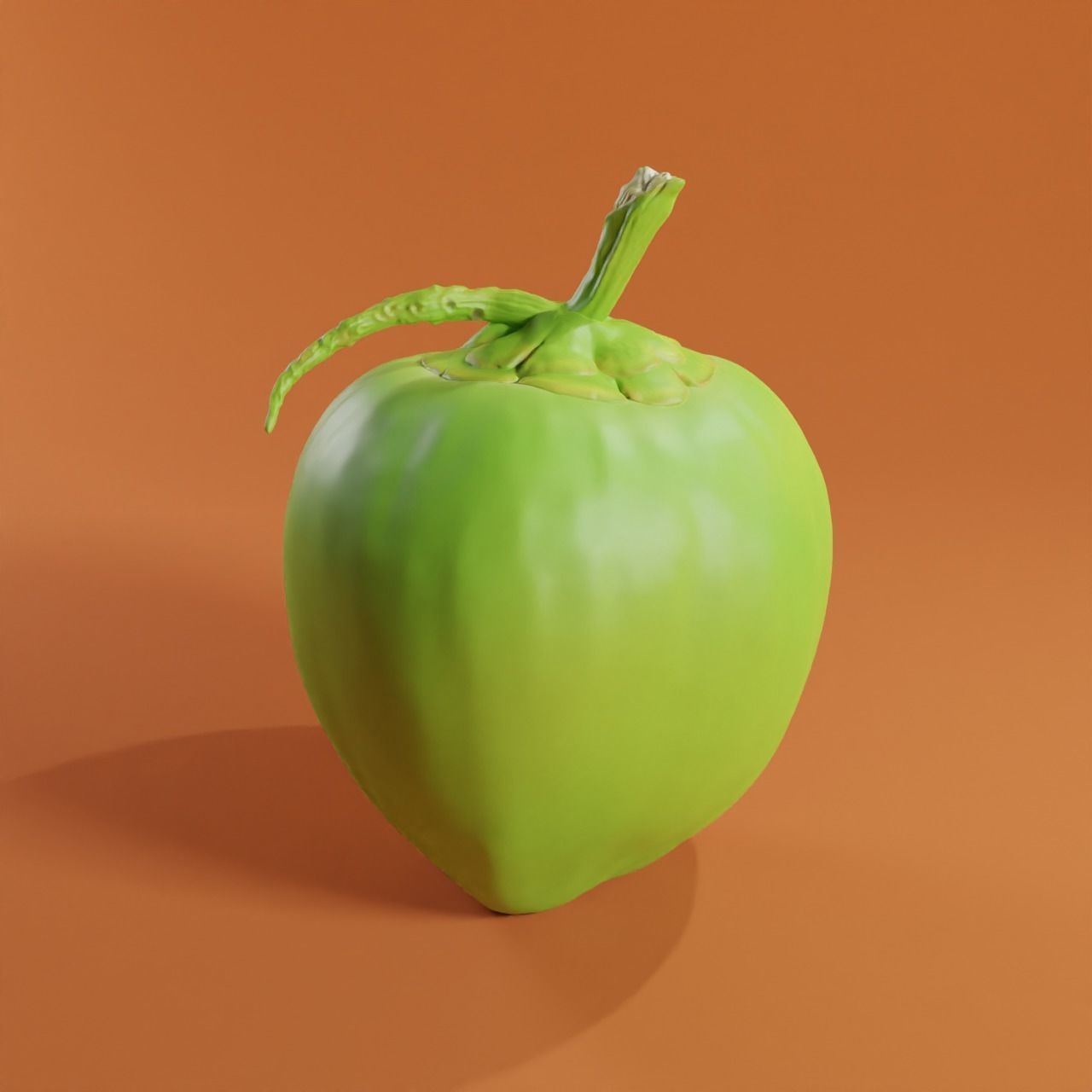 COCONUT- HIGH DETAIL - 3MF MULTICOLOR 3D print model_3