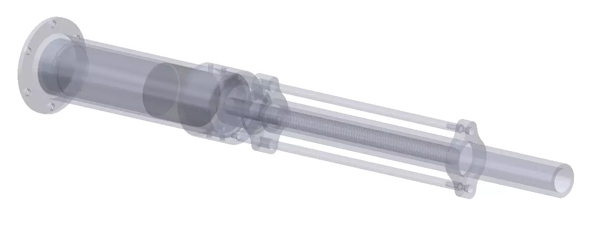 end effector linear movement mechanism 3D model_0