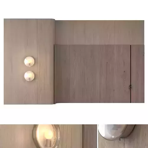 Decorative wall panel set 131