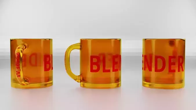 Cup 3D model 3D print model