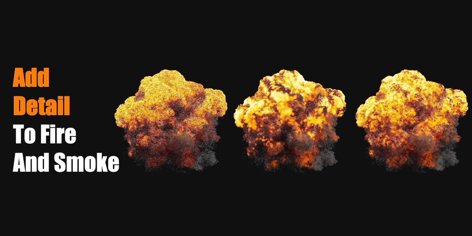 Realistic 3D Fire and Explosions 3D model_3