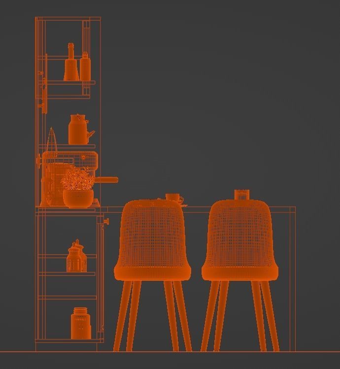 Coffee Corner 3D model_6