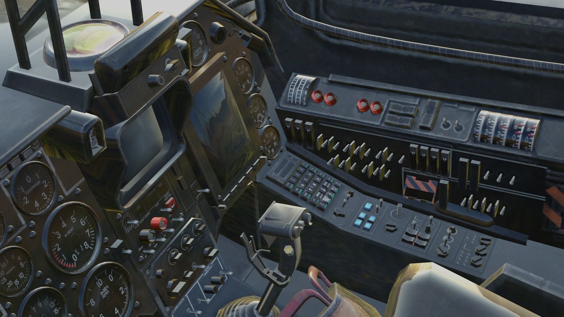 Animated Thunderhawk Helicopter Low-poly 3D model_10