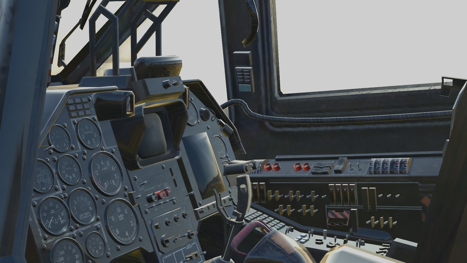 Animated Thunderhawk Helicopter Low-poly 3D model_5