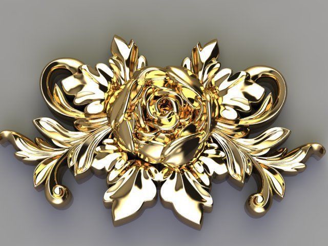 flower design use in zbrush 3D print model_7