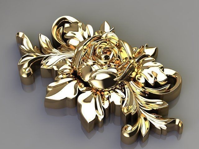 flower design use in zbrush  3D print model