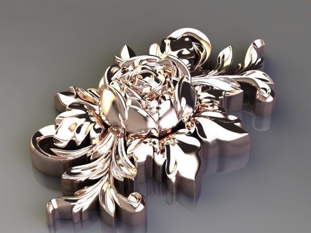 flower design use in zbrush 3D print model_16