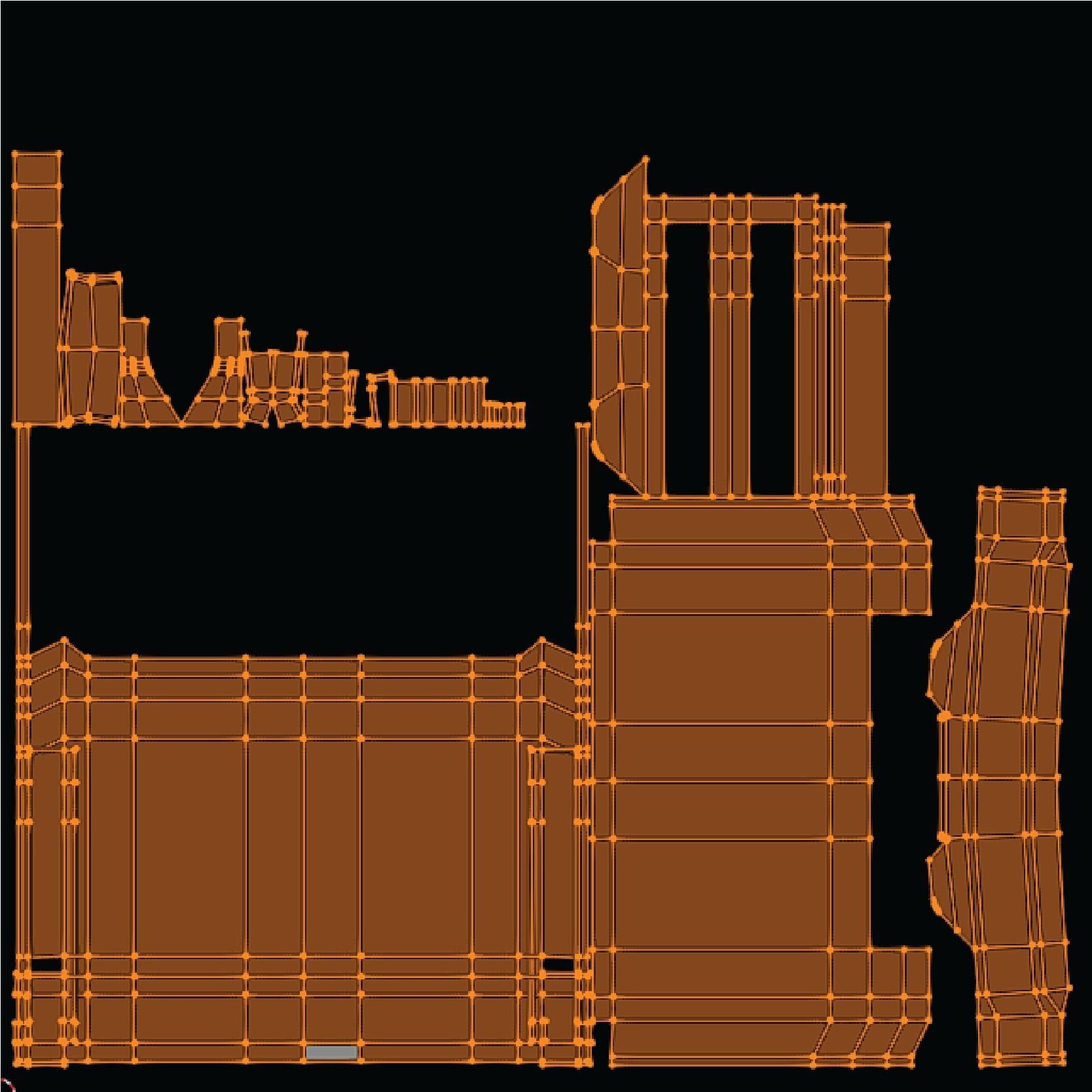 DJI Drone Agras T40 3D model_11