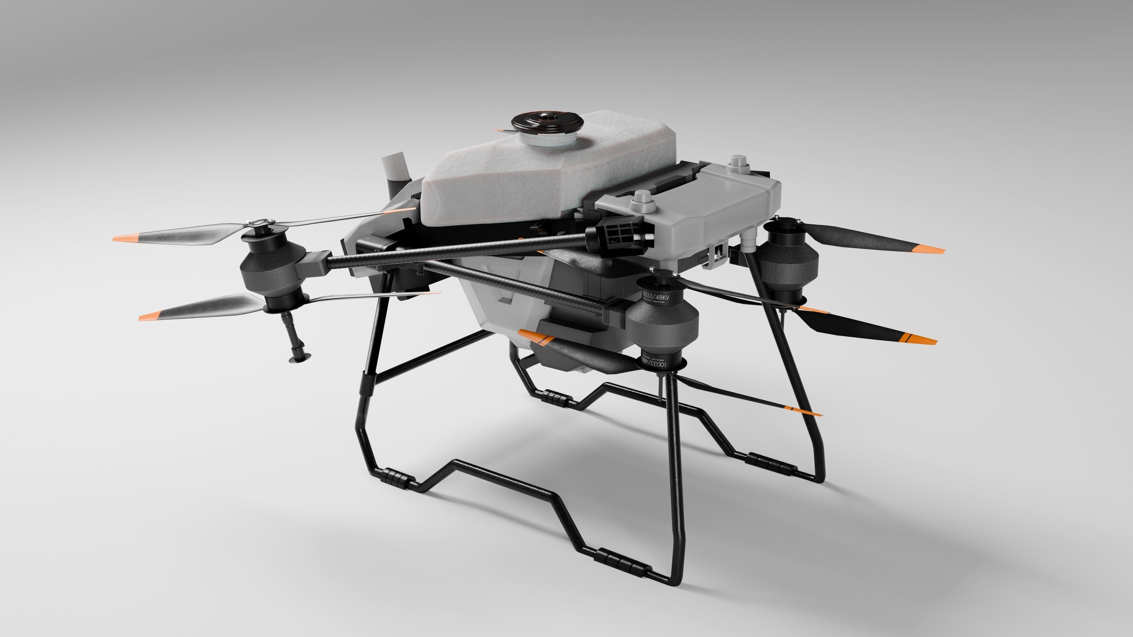 DJI Drone Agras T40 3D model_6