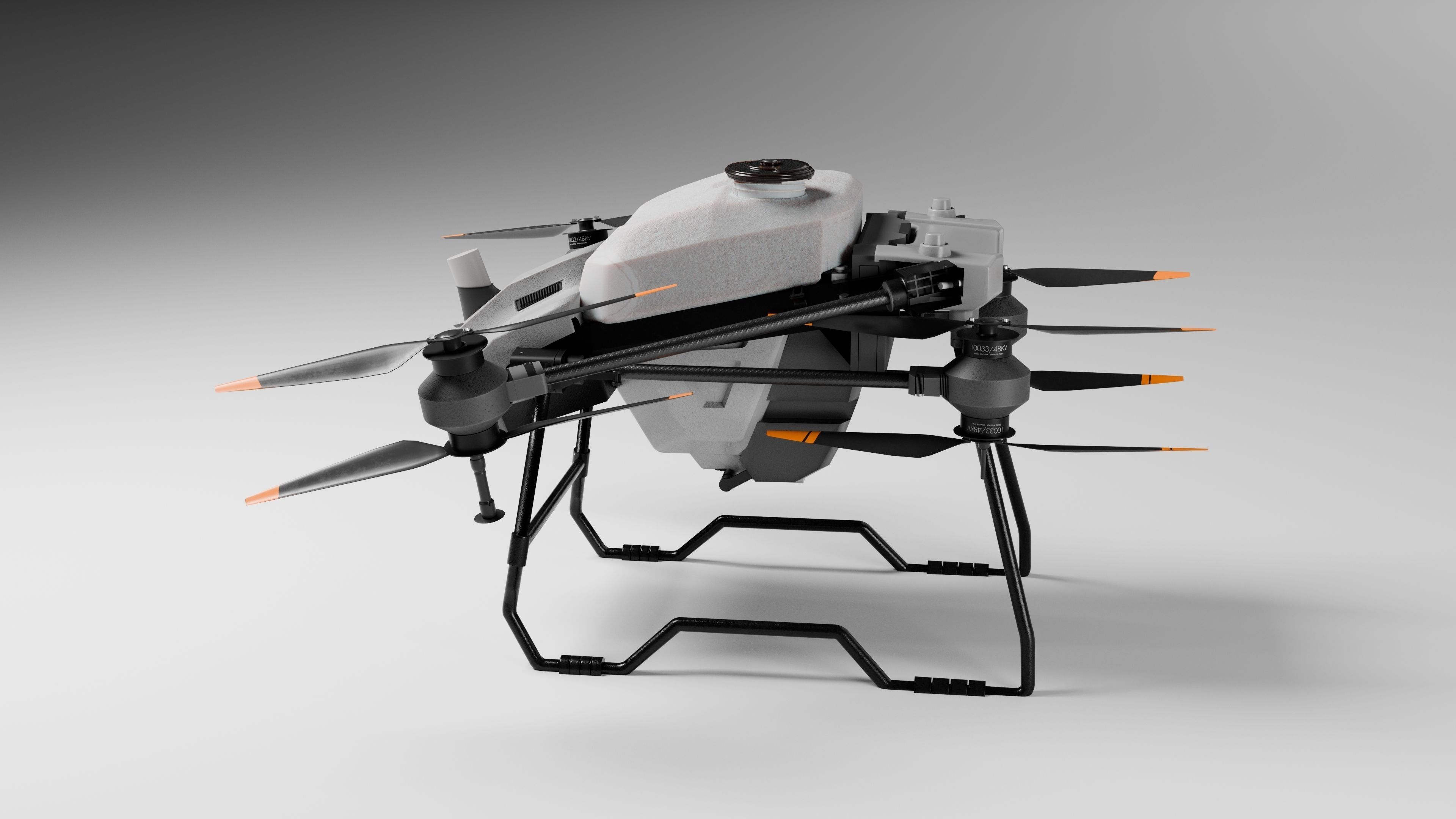 DJI Drone Agras T40 3D model_4