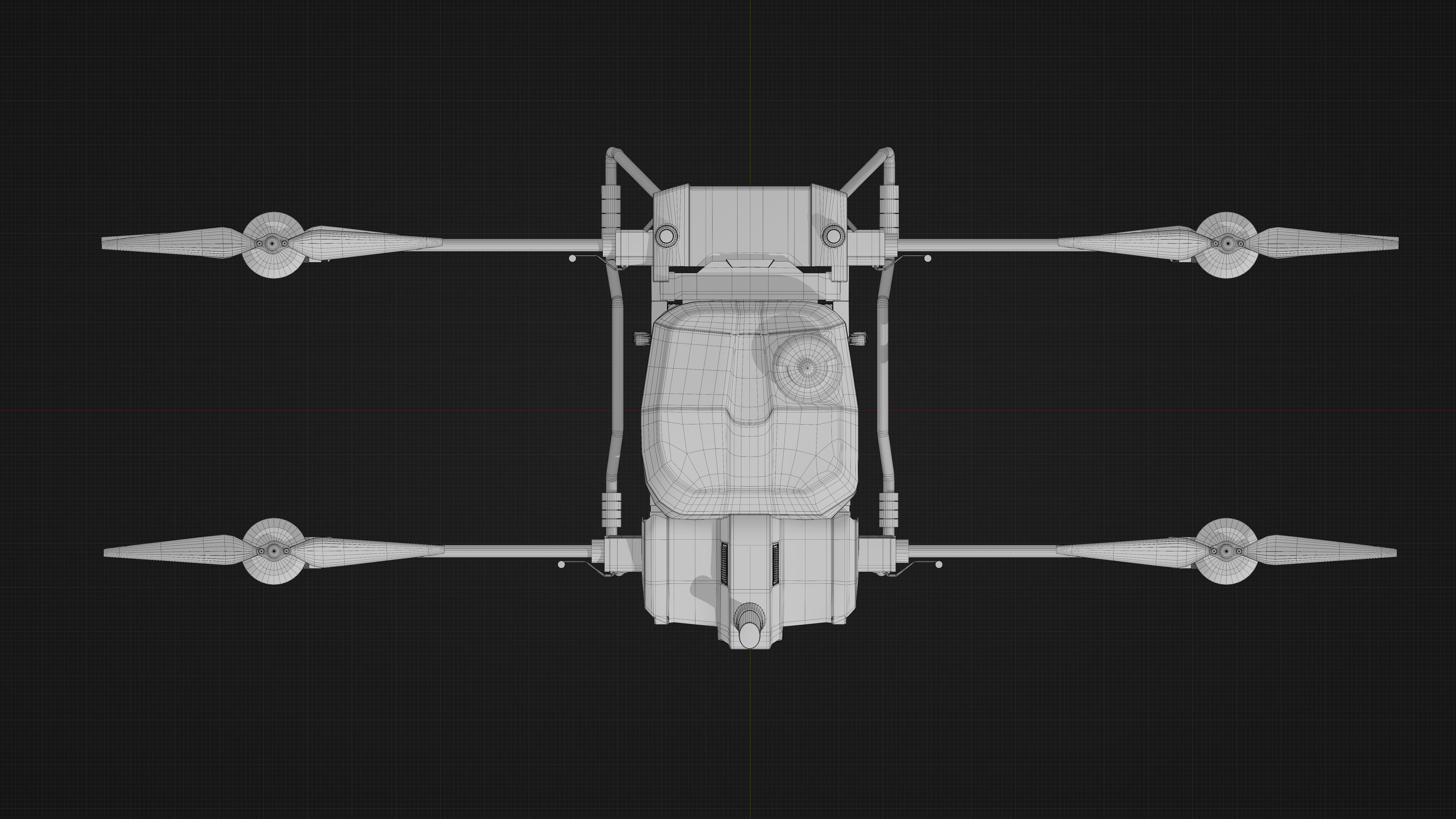 DJI Drone Agras T40 3D model_17