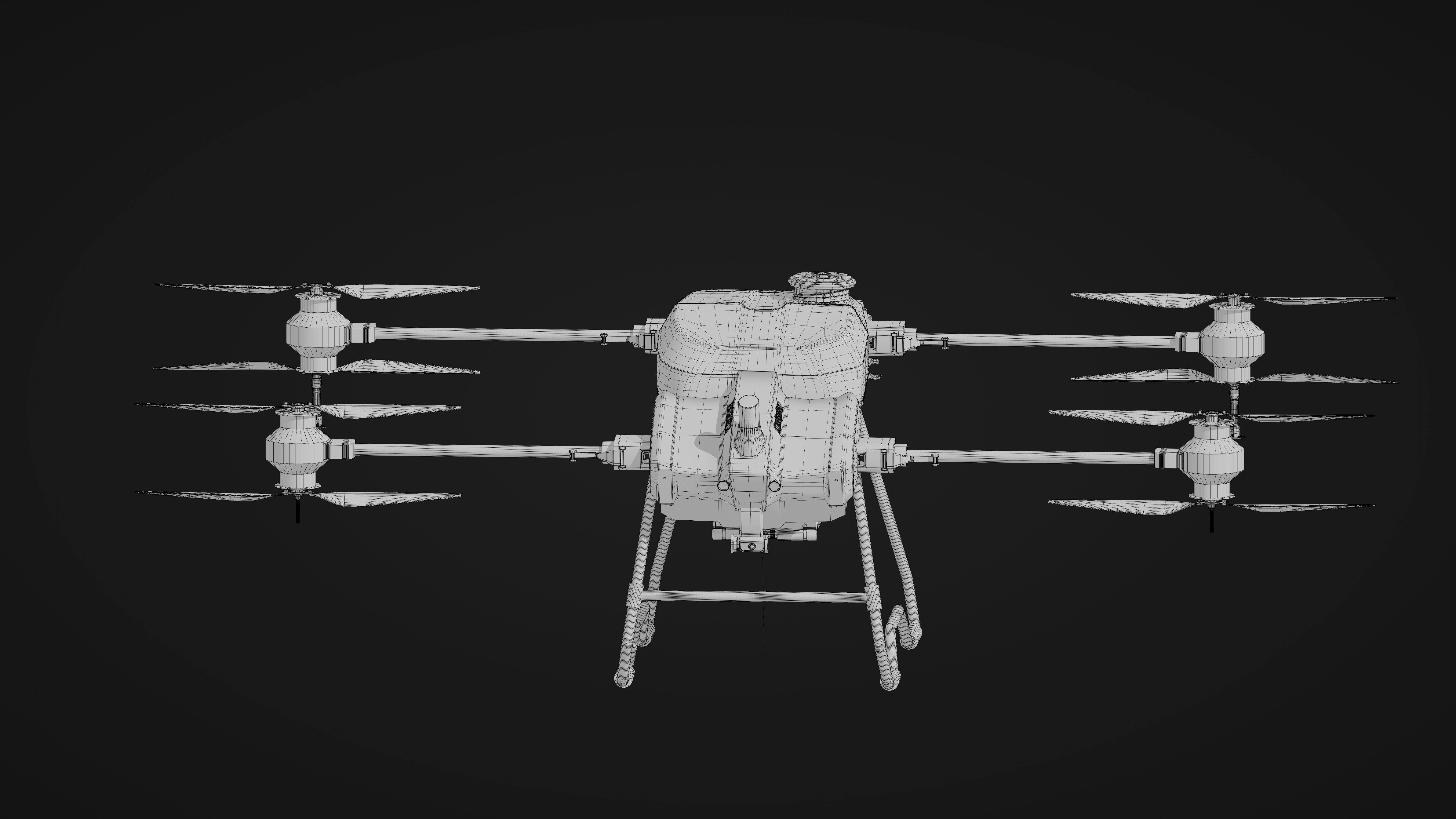 DJI Drone Agras T40 3D model_15