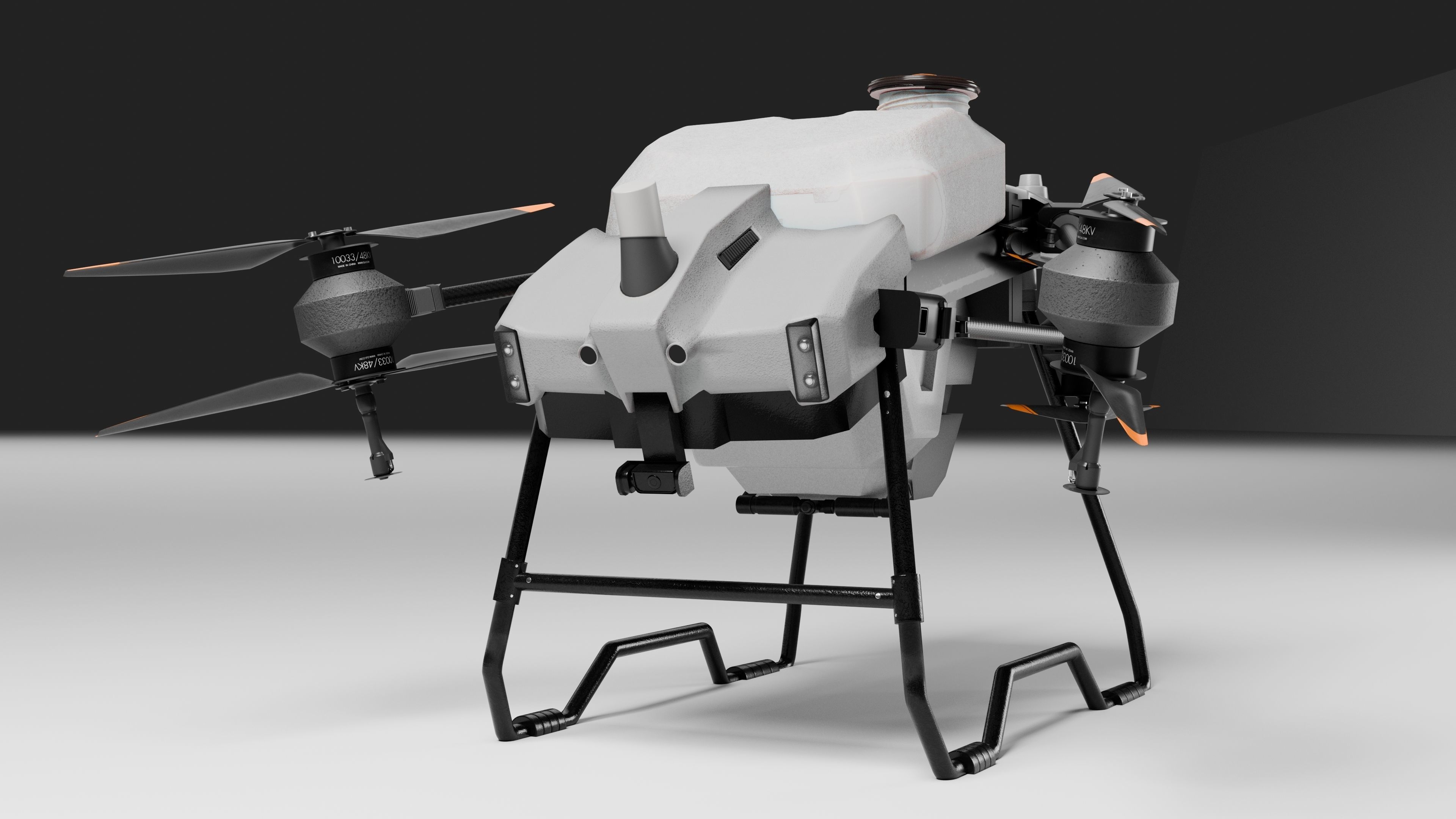 DJI Drone Agras T40 3D model_5