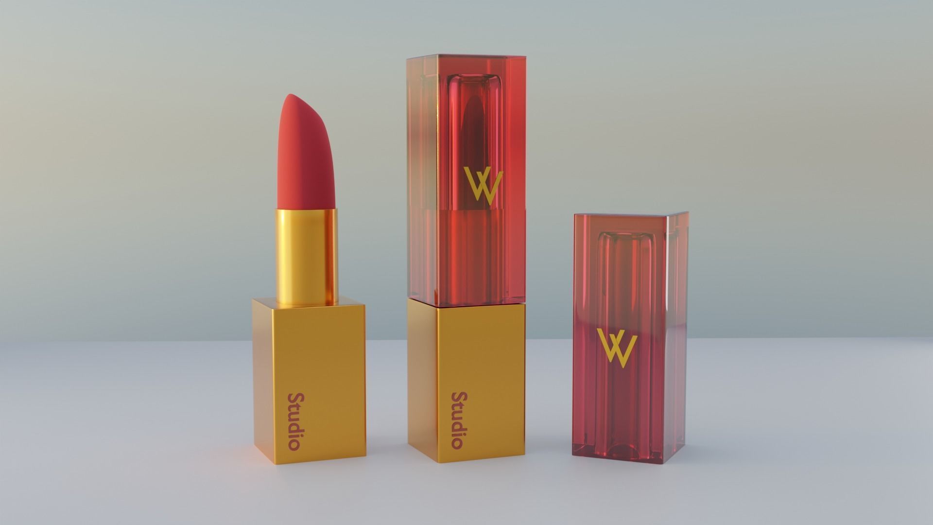 3D MODEL OF LIPSTICK 3D print model_1