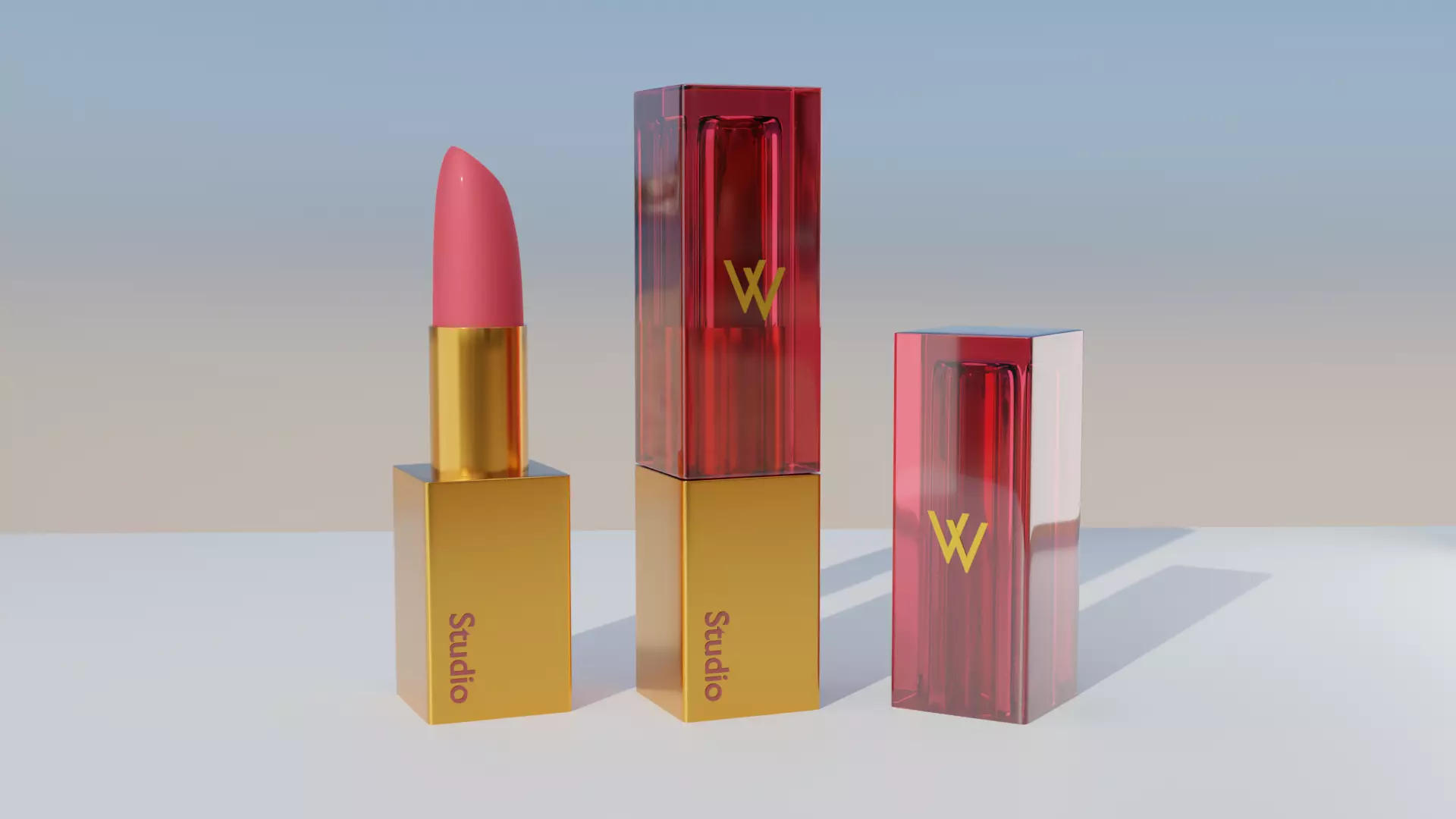 3D MODEL OF LIPSTICK 3D print model_0