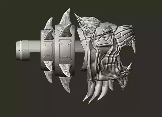 Cestus de Nemea Kratos God of War  3D print model