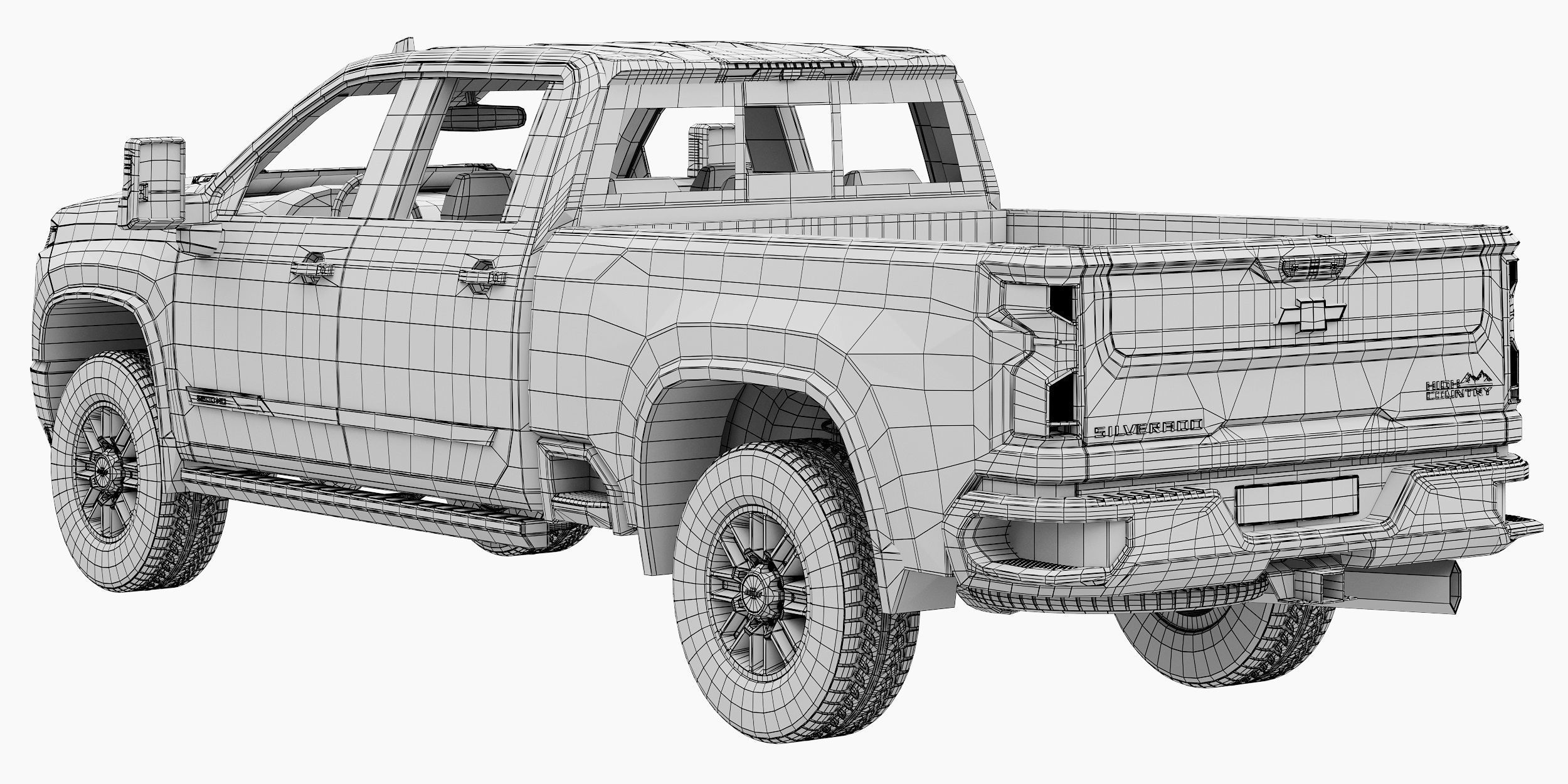 Chevrolet Silverado 2500 HD 2024 3D model_15