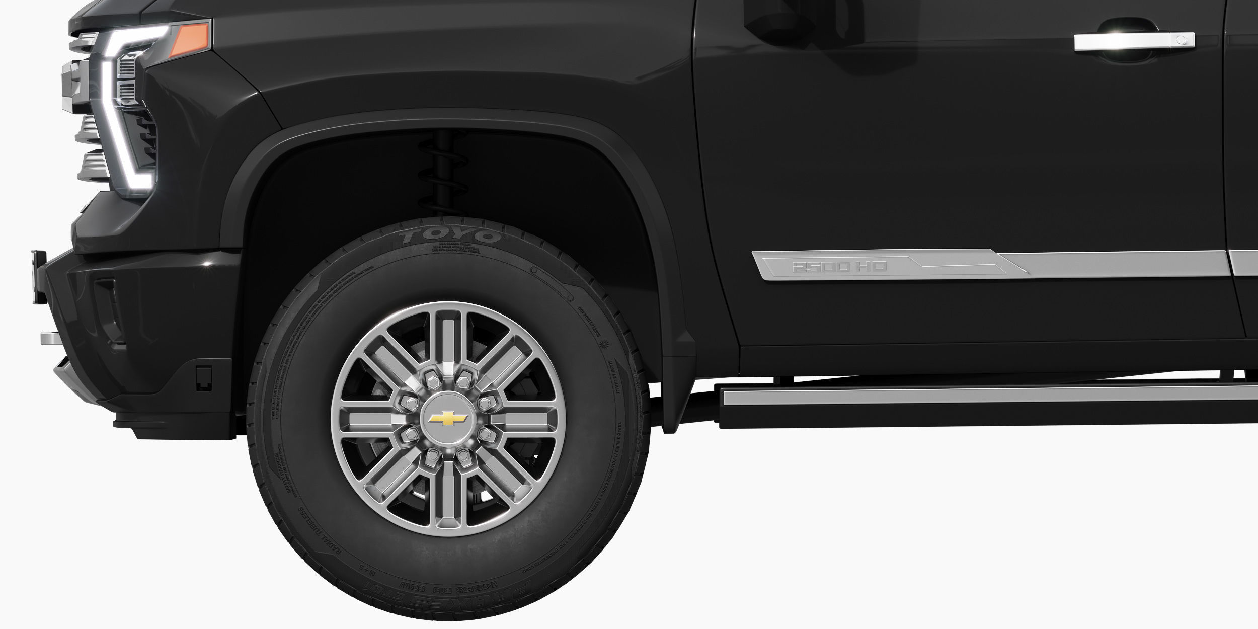 Chevrolet Silverado 2500 HD 2024 3D model_10