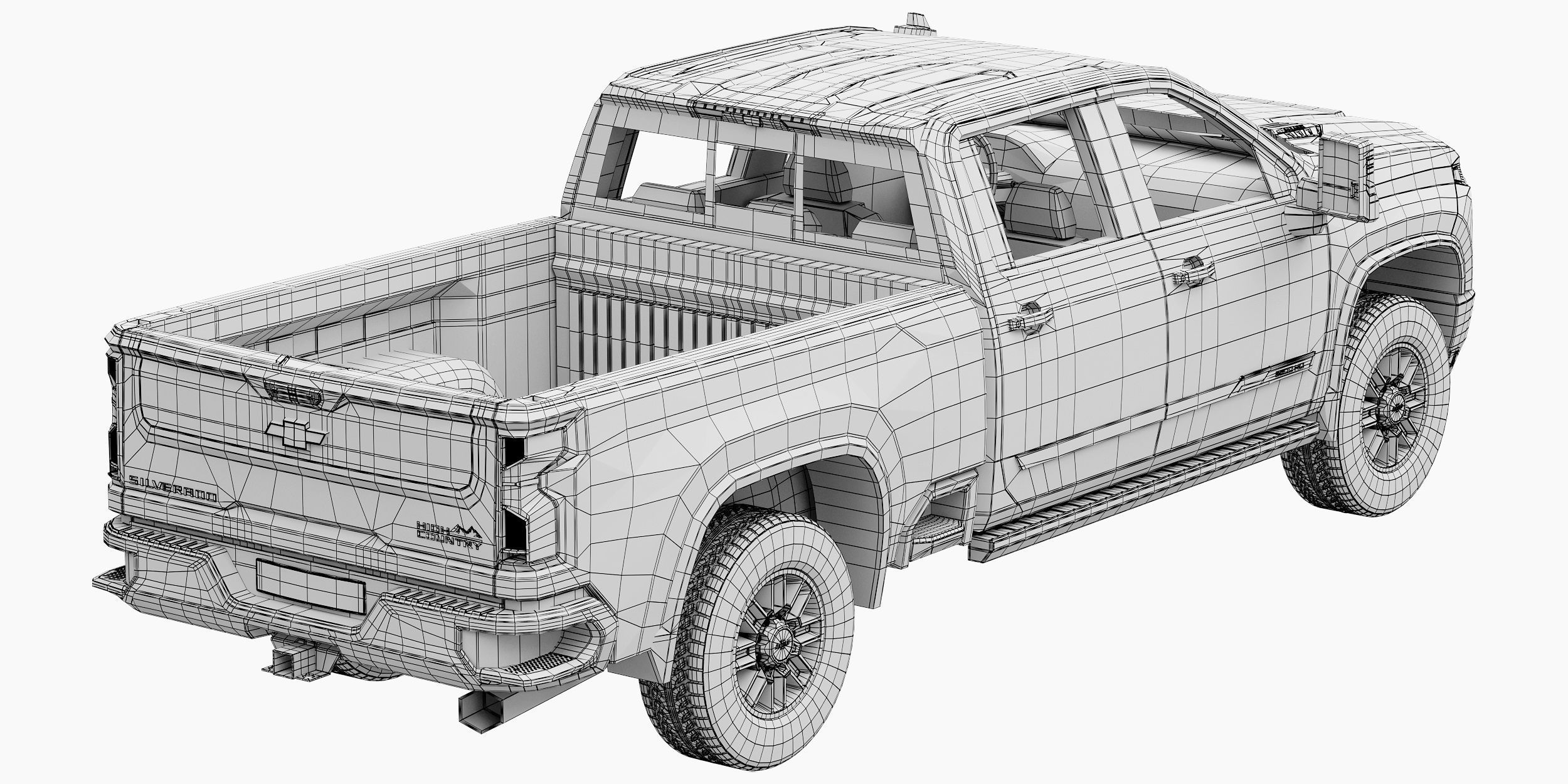Chevrolet Silverado 2500 HD 2024 3D model_17