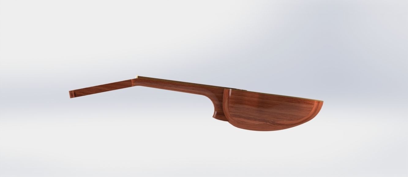 Charango escala 41 3D print model_1