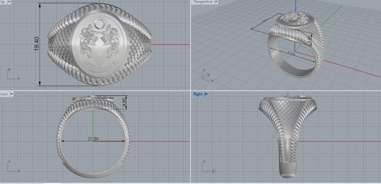 mens ring 3D print model_7