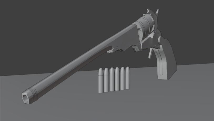 Supernatural colt  3D model_1