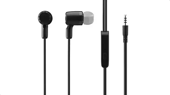 Earphones 3D Model
