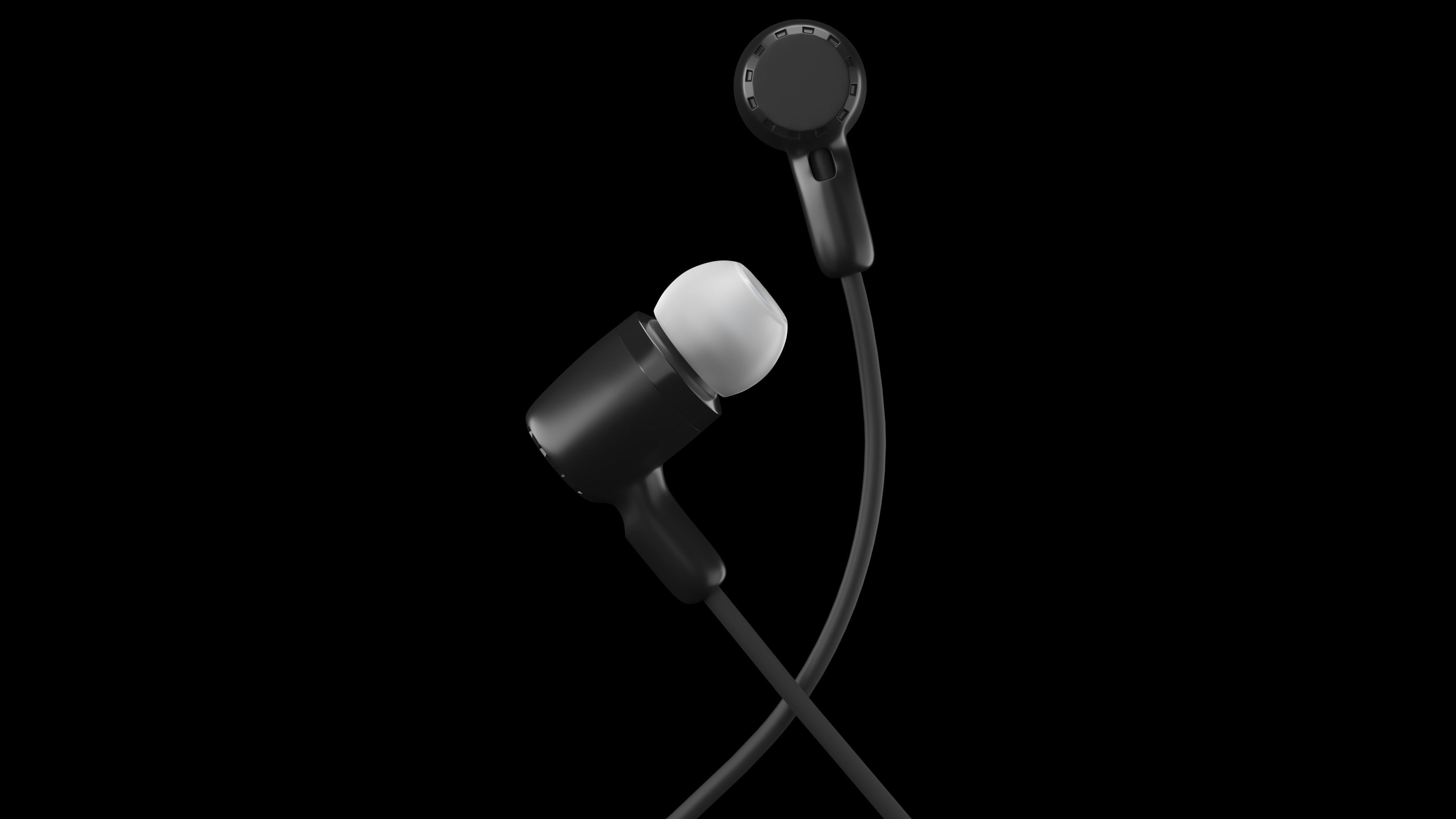 Earphones 3D Model 3D model_4