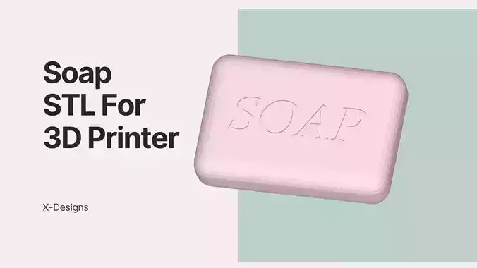 Soap you can use for 3D printer - mold