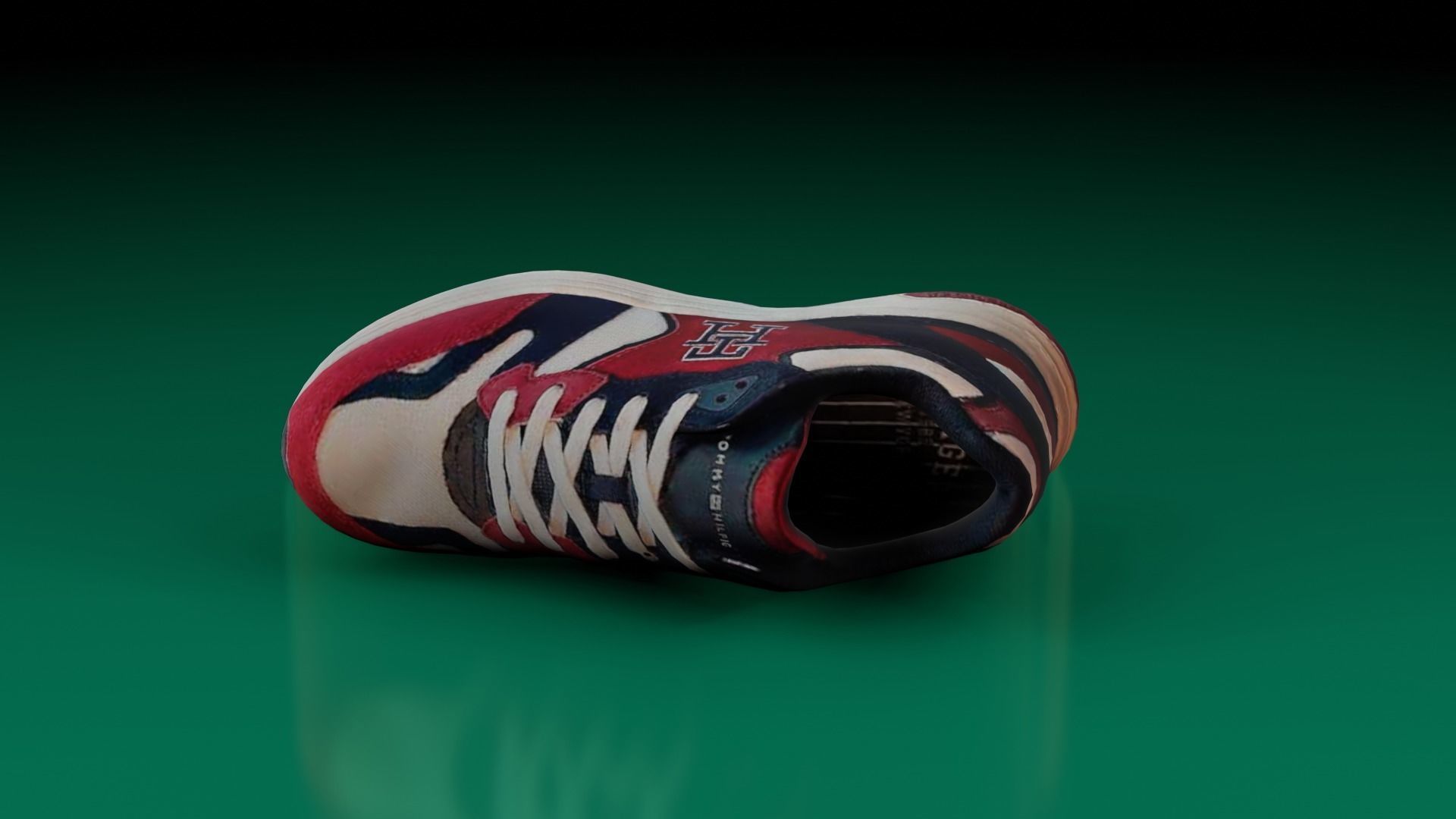 Tommy Hilfiger LP Game ready Low-poly 3D model_4