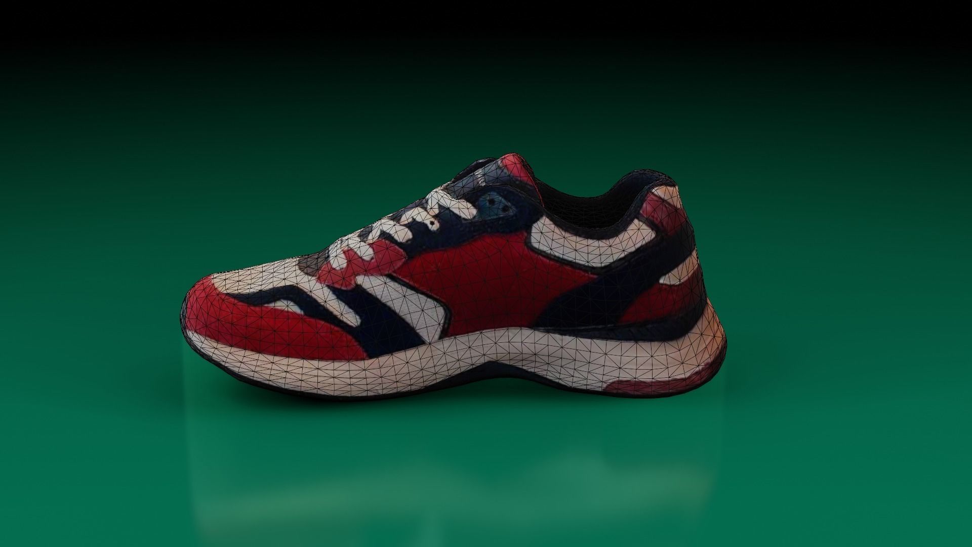 Tommy Hilfiger LP Game ready Low-poly 3D model_6