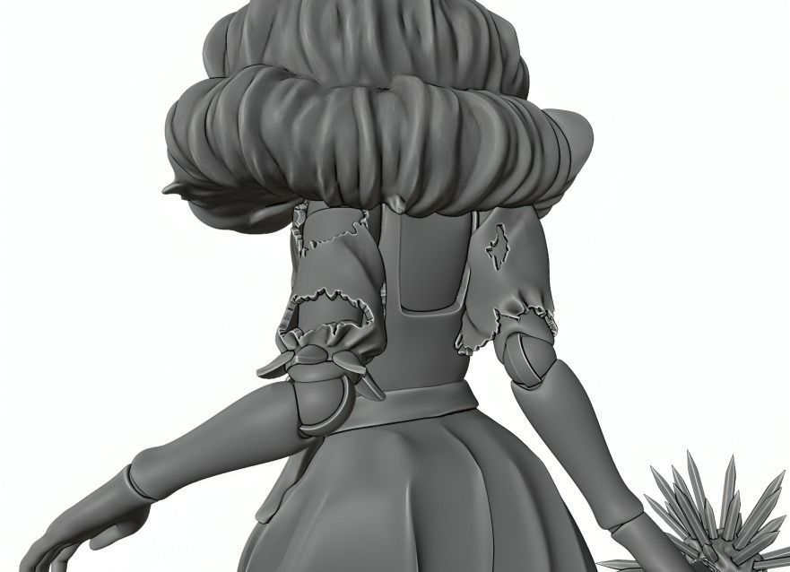 Miss Delight 3D print model_11