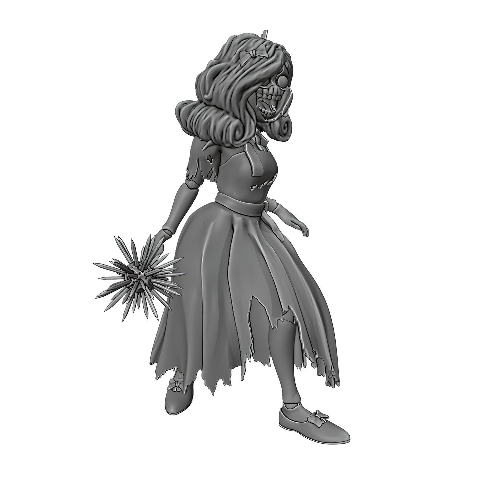 Miss Delight 3D print model_4