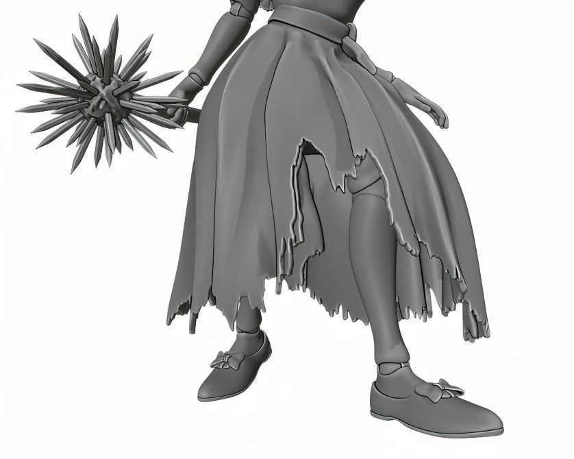 Miss Delight 3D print model_7