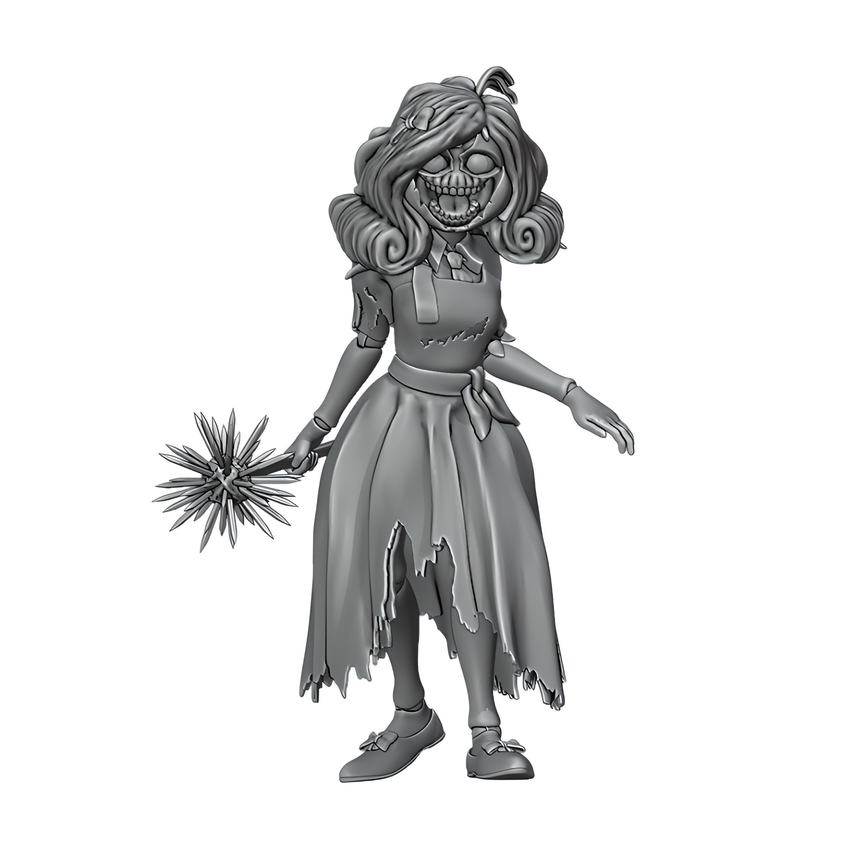 Miss Delight 3D print model_8